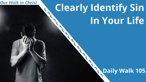 Clearly Identify Sin In Your Life | Daily Walk 105