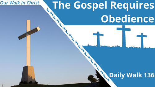 The Gospel Requires Obedience | Daily Walk 136